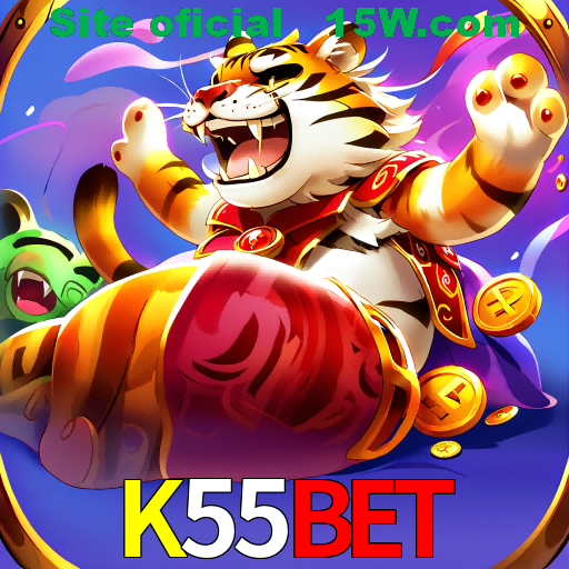 Imagem promocional da K55Bet mostrando a plataforma e suas vantagens